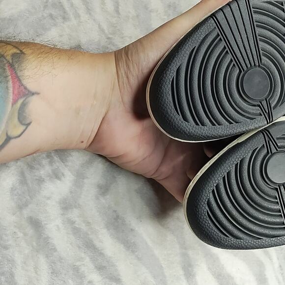 NIKE💥WEDGE PURPLE STYLE DUNK SKY HIGH🖤BLACK🖤COURT💜PURPLE💜LADIES 6.5 IN VGUC - Picture 14 of 16